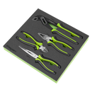 SEALEY S01298 Siegen Comfort Grip Pliers Set 4pc