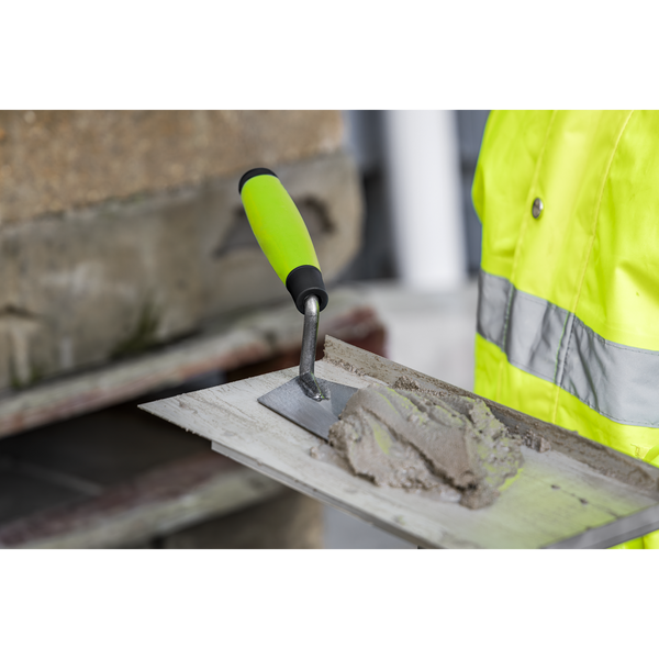 Sealey S01301 Siegen Carbon Steel Pointing Trowel with Soft Grip 150mm