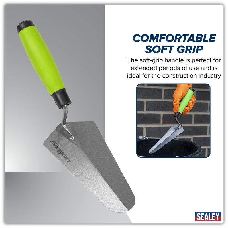 SEALEY S01303 Siegen Gauging Trowel with Soft Grip Handle 175mm