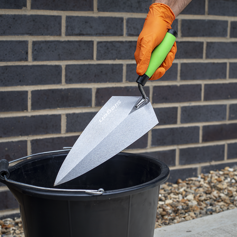 SEALEY S01304 Siegen Philadelphia Pattern Brick Trowel with Soft Grip Handle 280mm