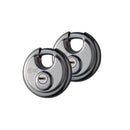Van Vault S10028 Stainless Steel Disc Padlock 2pk