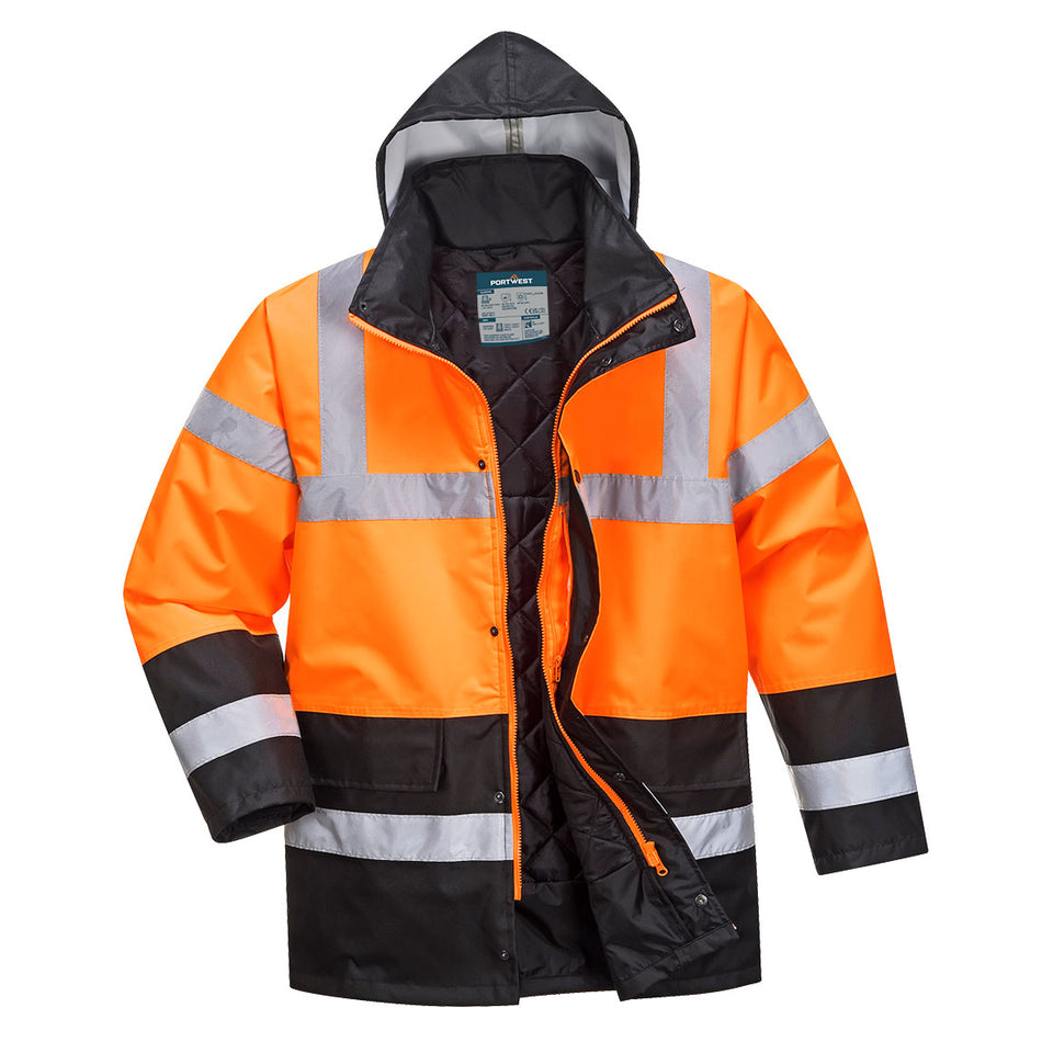 Portwest Hi-Vis Contrast Winter Traffic Jacket