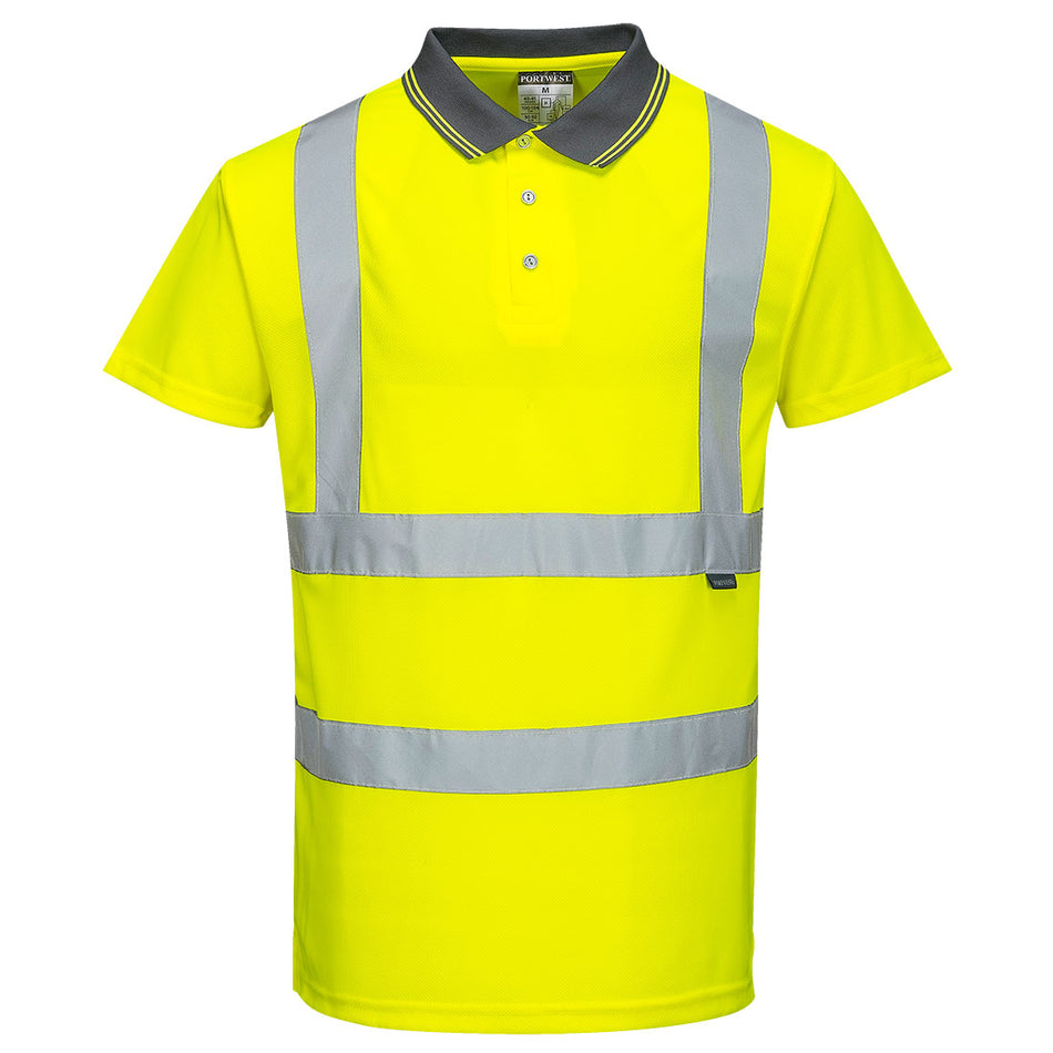 Portwest Hi-Vis Polo Shirt S/S