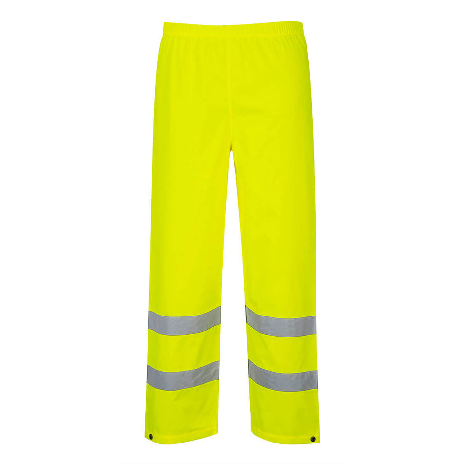 Portwest Hi-Vis Rain Traffic Trousers