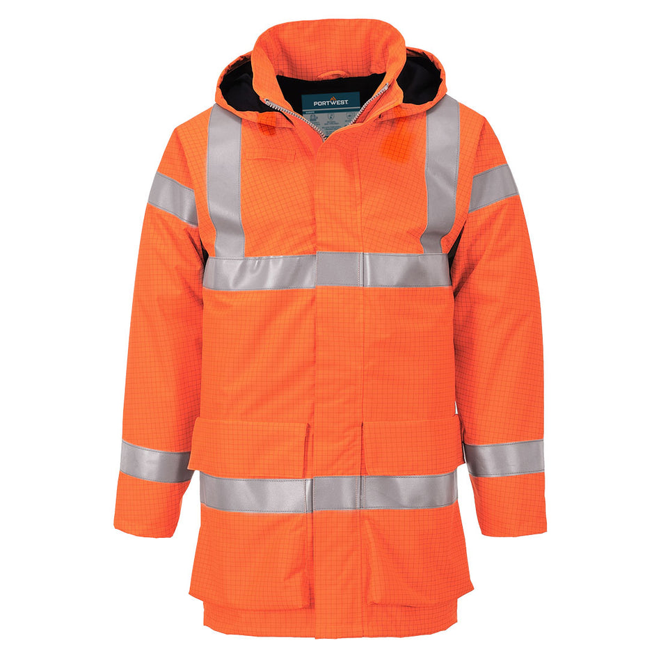 Portwest Bizflame Rain Hi-Vis FR Jacket