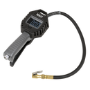 Sealey SA500 Digital Tyre Inflator with Clip-On Connector Rechargeable