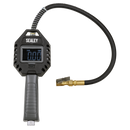 Sealey SA500 Digital Tyre Inflator with Clip-On Connector Rechargeable