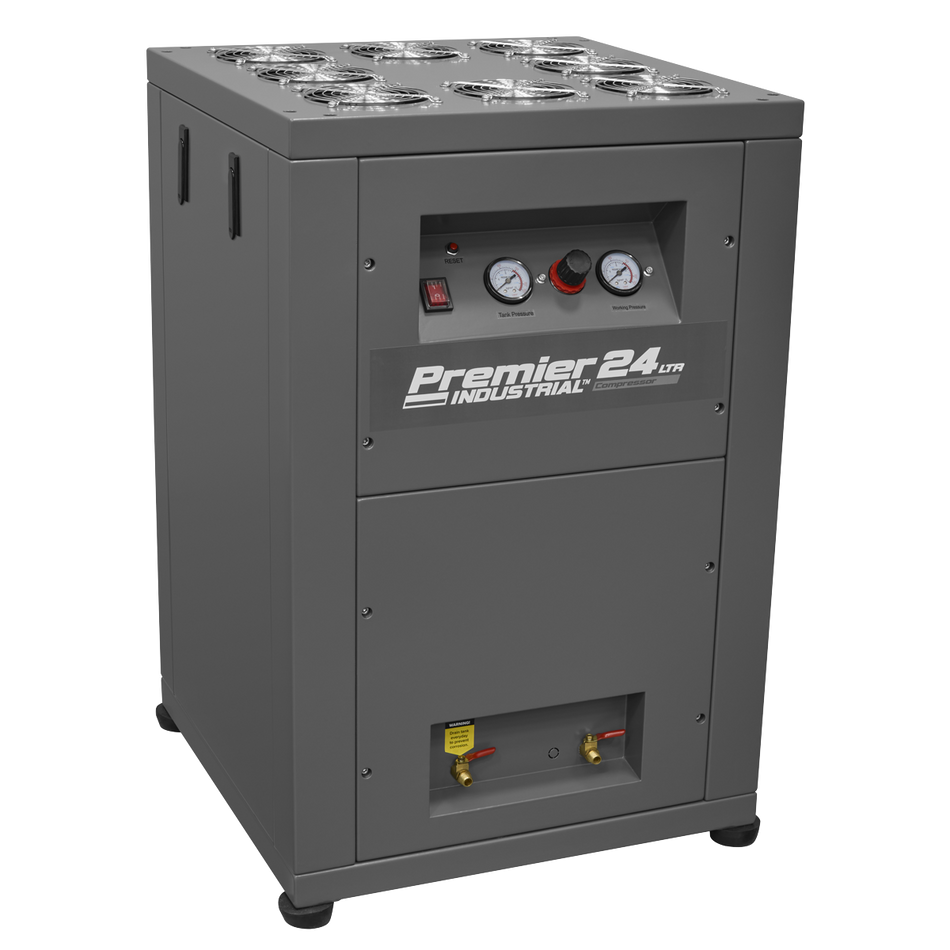 Sealey SAC01VLN  24L Oil Free Low Noise Direct Drive Air Compressor 3hp
