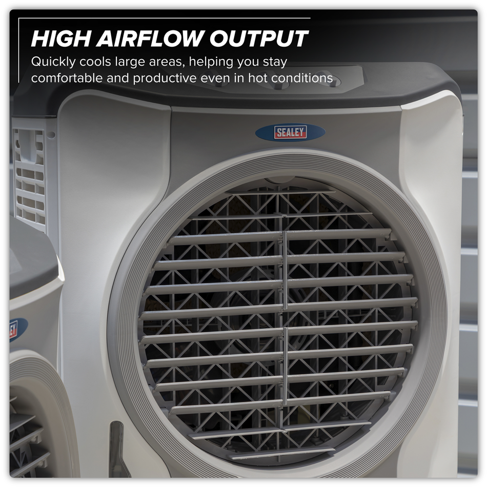 Sealey SAC101 Portable Evaporative Air Cooler 100L