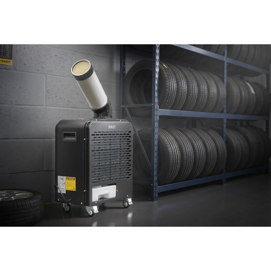 Sealey SAC7001 Industrial Spot Cooler Air Conditioner/Air Cooler 6,800Btu/hr (2kW)