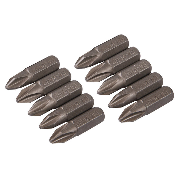Silverline SB204 Phillips Cr-V Screwdriver Bits 10pk