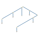 Sealey SBAKIT515 SharkBite® 36m 5-Drop Air Supply System Kit 15mm