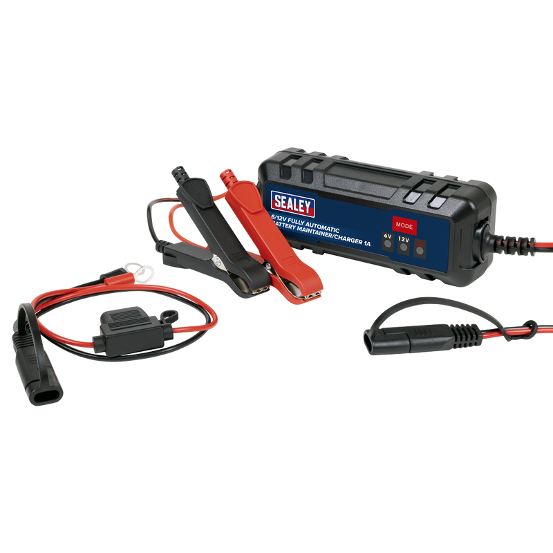 Sealey SBC1 6/12V Fully Automatic Battery Maintainer/Charger 1A