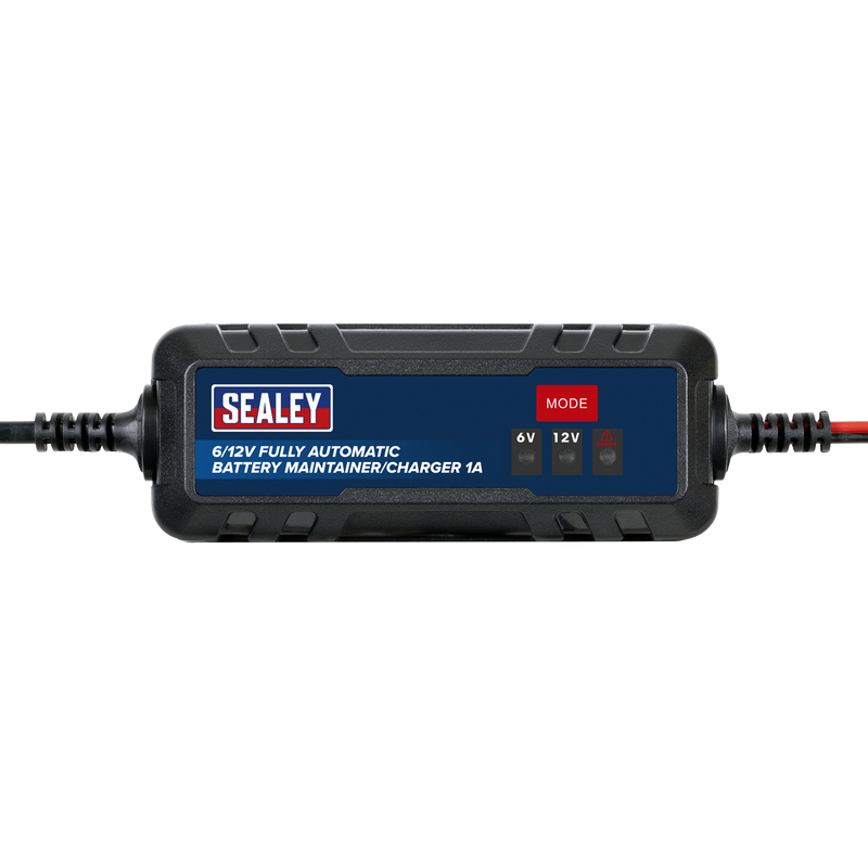 Sealey SBC1 6/12V Fully Automatic Battery Maintainer/Charger 1A