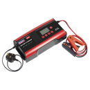Sealey SCBC15 12/24V Compact Smart Battery Charger & Maintainer 15A