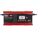 Sealey SCBC15 12/24V Compact Smart Battery Charger & Maintainer 15A