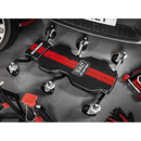 SEALEY SCR101P Steel Creeper with 6 Rough Ground 5" Wheels & Headrest