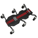 SEALEY SCR101P Steel Creeper with 6 Rough Ground 5" Wheels & Headrest