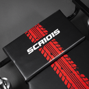 SEALEY SCR101S Steel Creeper with 4 Rough Ground 5" Wheels & Adjustable Back/Headrest