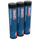 Sealey SCS140 Multipurpose Lithium Grease Cartridge 85g - Pack of 3