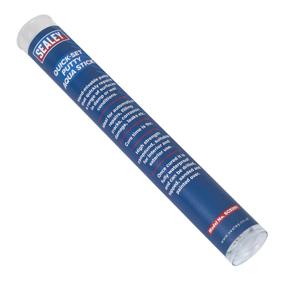 Sealey SCS391 Quick-Set Putty Aqua Stick