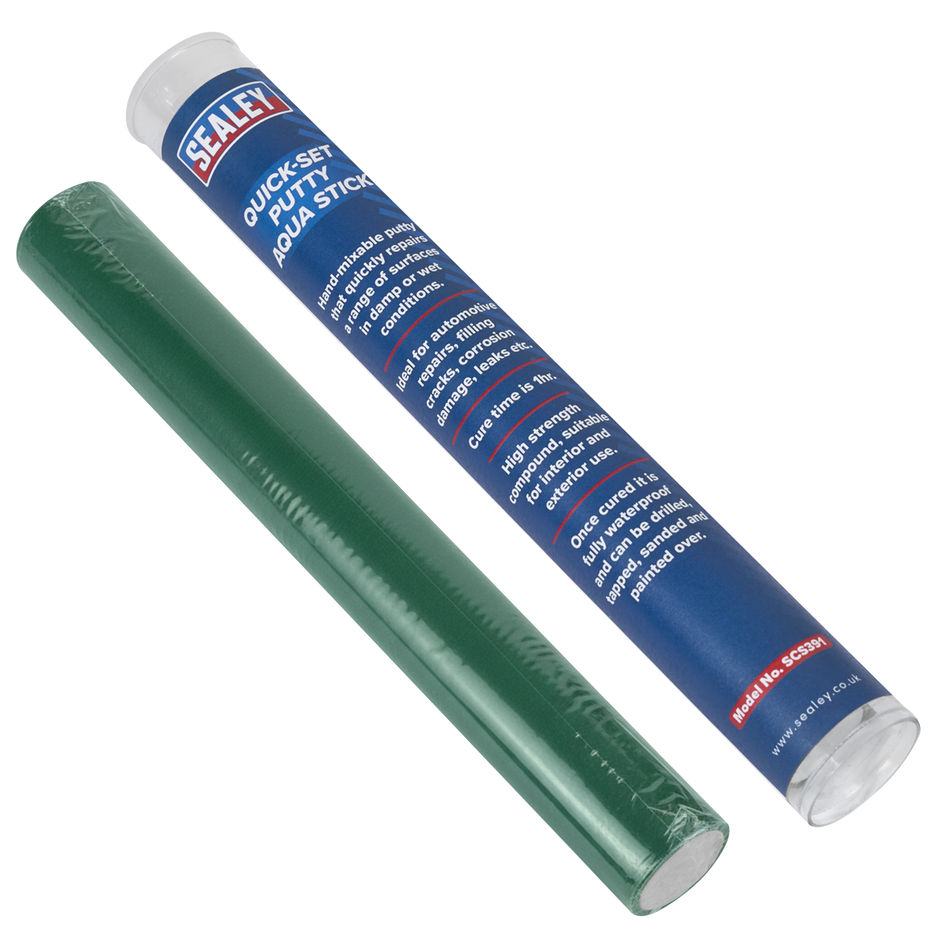 Sealey SCS391 Quick-Set Putty Aqua Stick