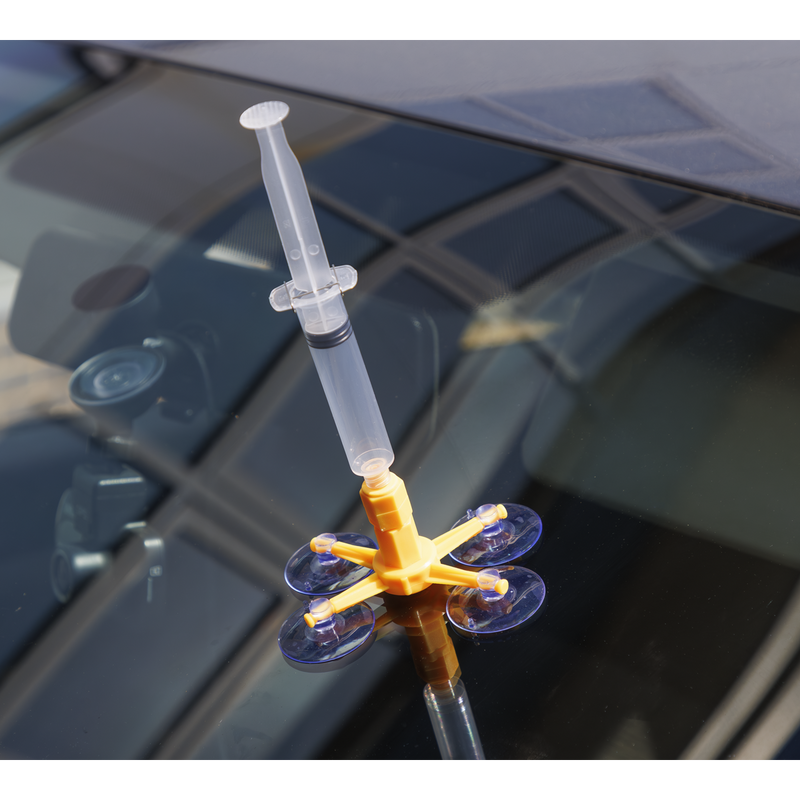 SEALEY SCS902 Windscreen Repair Kit with UV Light