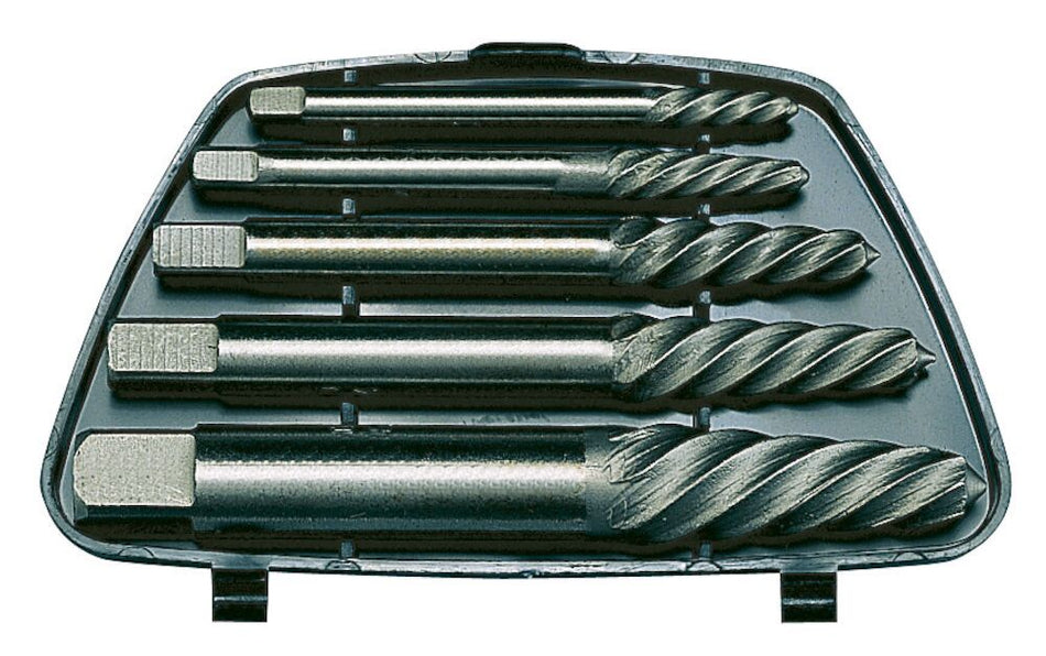 Teng Tools SE05 Screw Extractor Set Spiral 5 Pieces