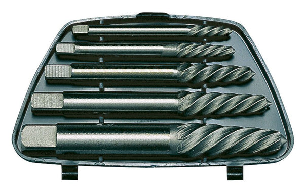 Teng Tools SE05 Screw Extractor Set Spiral 5 Pieces