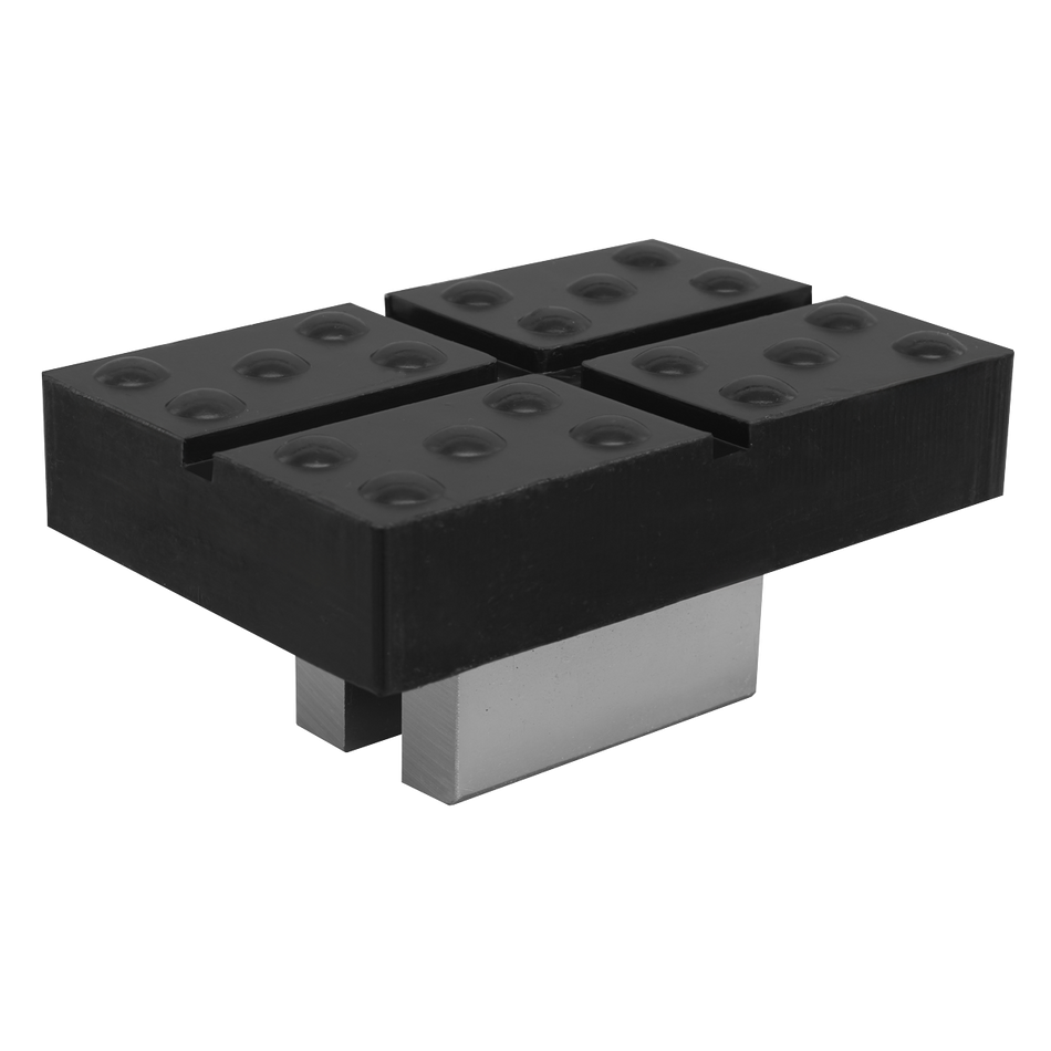 Sealey SJBEX.A05 Cross Slotted Rubber Support for Viking Jacking Beams