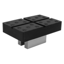 Sealey SJBEX.A05 Cross Slotted Rubber Support for Viking Jacking Beams