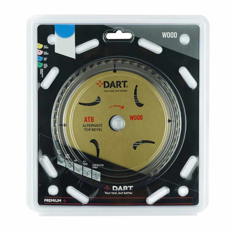DART SNA2163060  Gold Neg Wood Saw Blade 216Dmm x 30B x 60Z