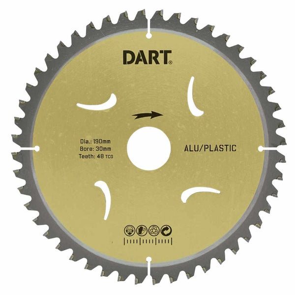 DART SNT2163080  Gold TCG Alu Saw Blade 216Dmm x 30B x 80Z