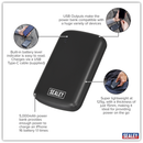 SEALEY SPB103 Portable Power Bank 10W 5000mAh