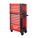 Milwaukee TOOLGUARD™ 30” / 78cm Steel Tool Storage Combo Set – 7 Drawer Rolling Cabinet + 4 Drawer Top Chest (SRC30-1 + STC30-1)