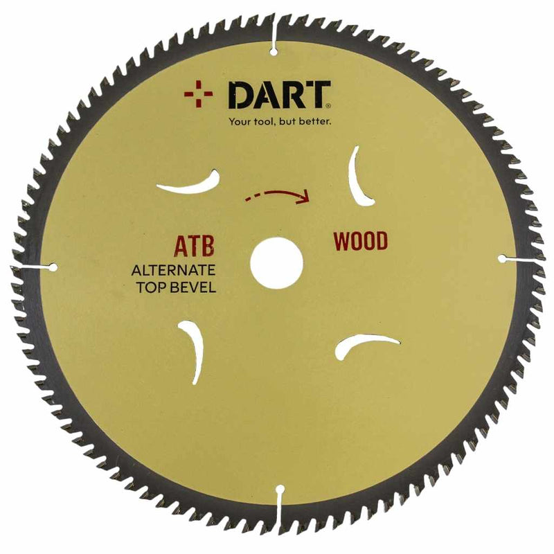 DART SSK25030100  Gold ATB Wood Saw Blade 250Dmm x 30B x 100Z
