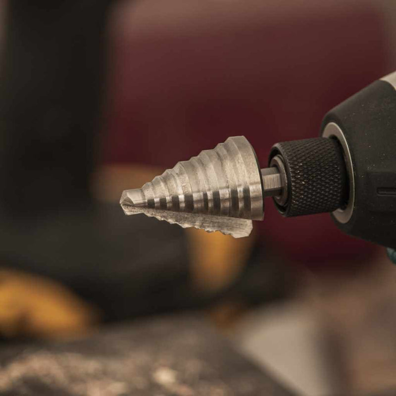 DART SSTF096-25H  6-25mm Straight Flute Step Drill Hex