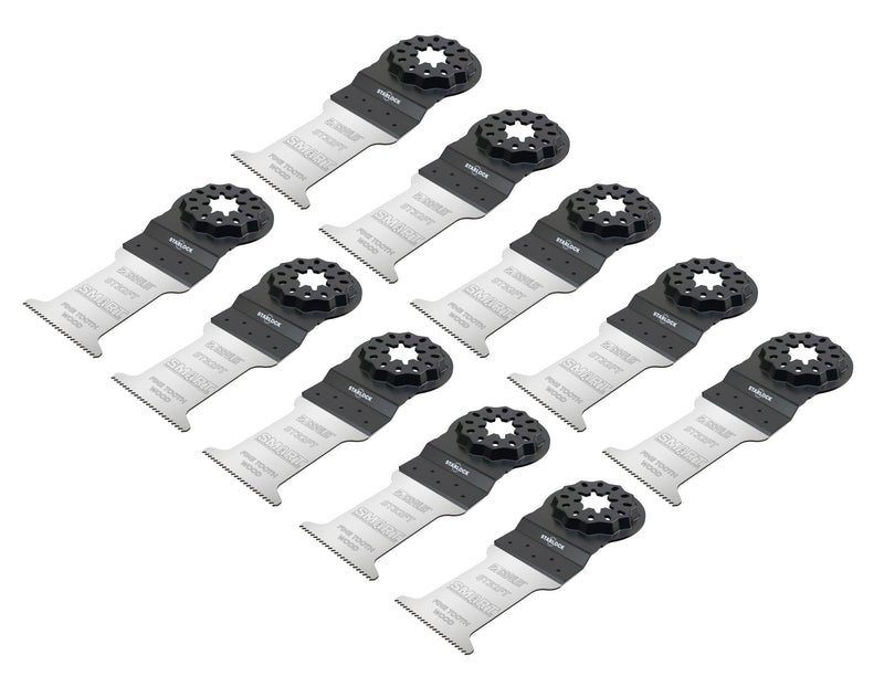 SMART ST32FT10 Professional Series 32mm Fine Tooth Blade - 10 Pack