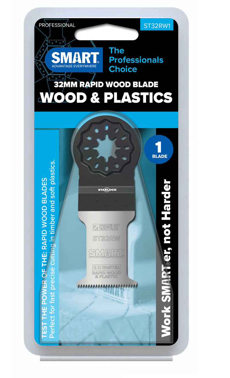 SMART ST32RW1 Professional Series 32mm Rapid Wood Blade