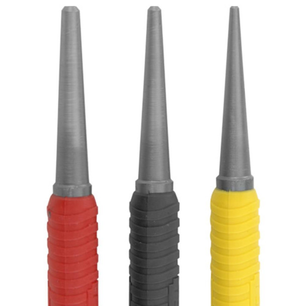Stanley 0-58-930 Dynagrip 3pc Nail Punch Set