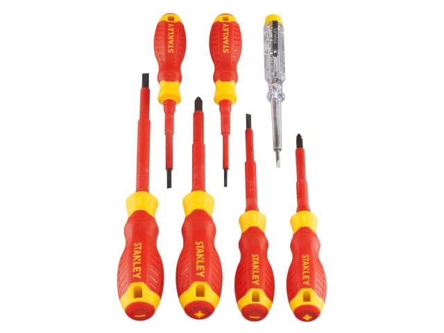 STANLEY STA060033 VDE 7 PIECE SCREWDRIVER SET