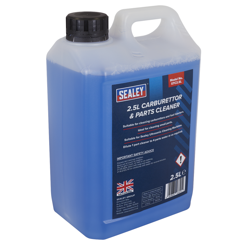 Sealey STC2.5L Carburettor & Parts Cleaner 2.5L