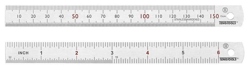 Teng Tools STMMI150 Steel Rule mm/AF 150mm