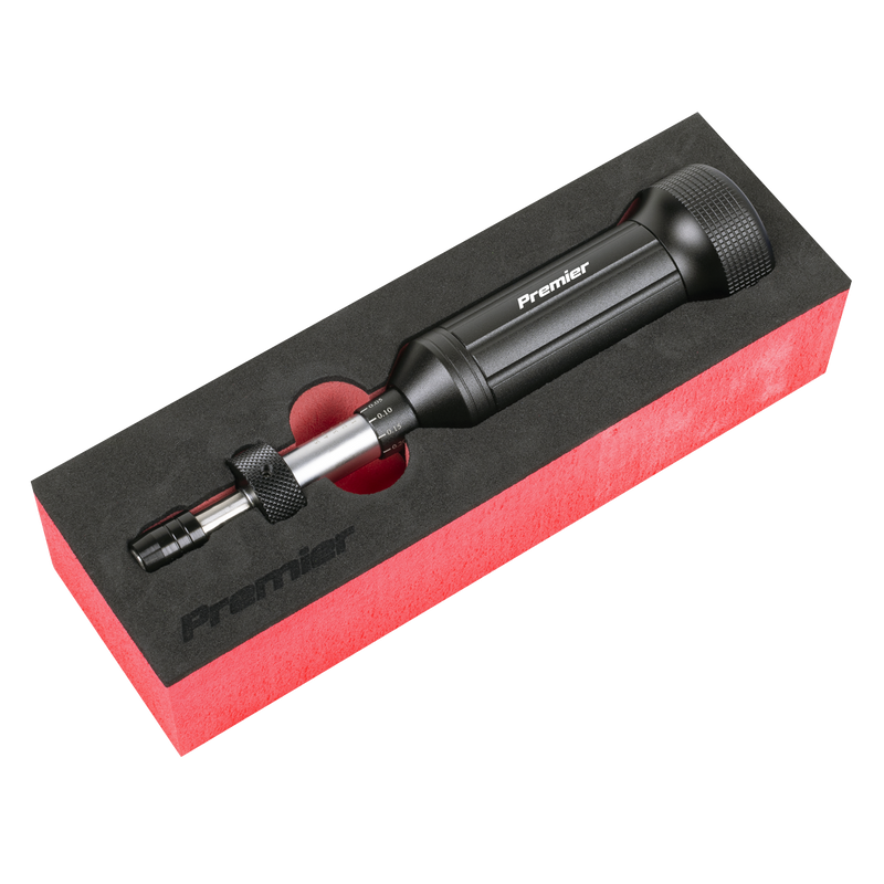 Sealey STS101 Torque Screwdriver 1/4"Hex Drive 1-6Nm