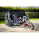 Sealey STSXL Trike/3 Motorcycle Garage Shelter 2100 x 3800 x 1900mm