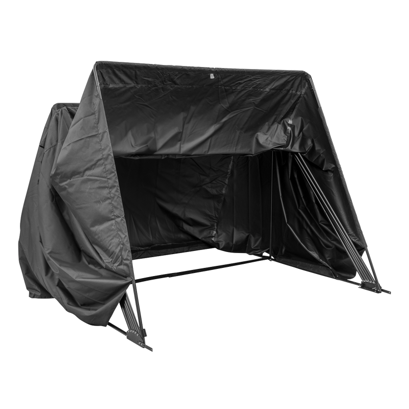 Sealey STSXL Trike/3 Motorcycle Garage Shelter 2100 x 3800 x 1900mm