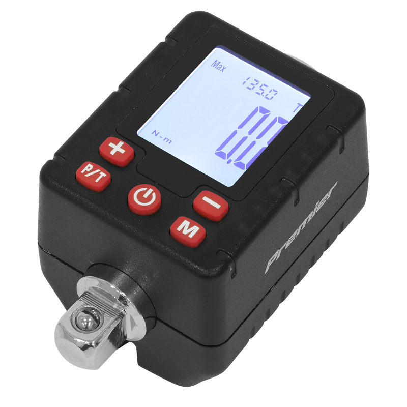 SEALEY STW293 Digital Torque Adaptor 3/8"Sq Drive 27-135Nm