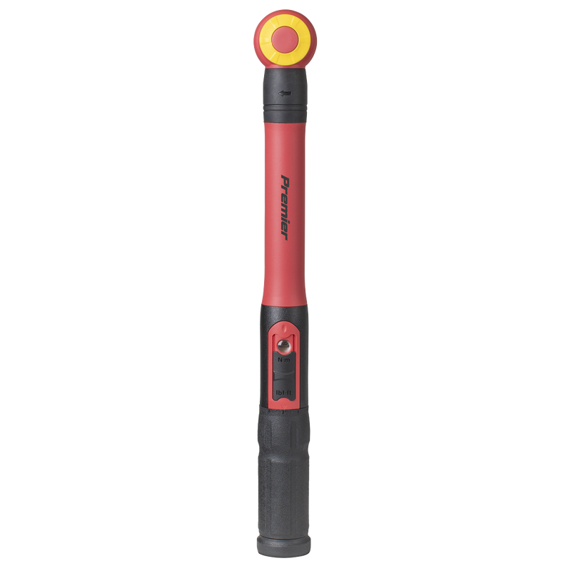 Sealey STW810 Premier Insulated Torque Wrench 3/8"Sq Drive 5-25Nm - VDE Approved