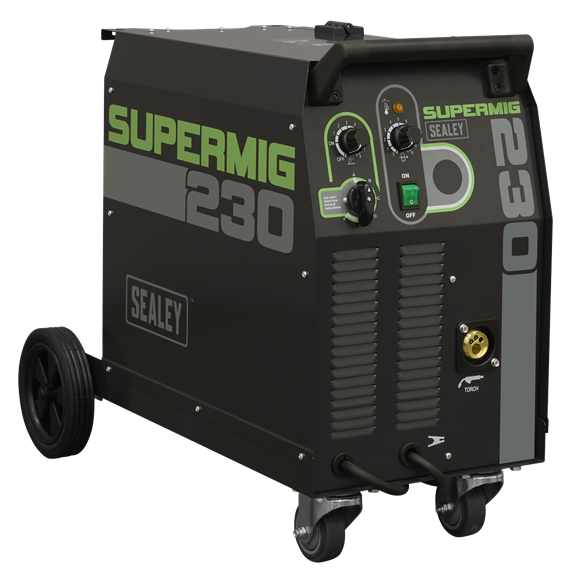 Sealey SUPERMIG230 230A Professional MIG Welder with Binzel Euro Torch