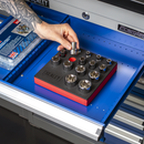 SEALEY SX096 TRX-P* EPR Socket Set 1/4", 3/8" & 1/2"Sq Drive 16pc